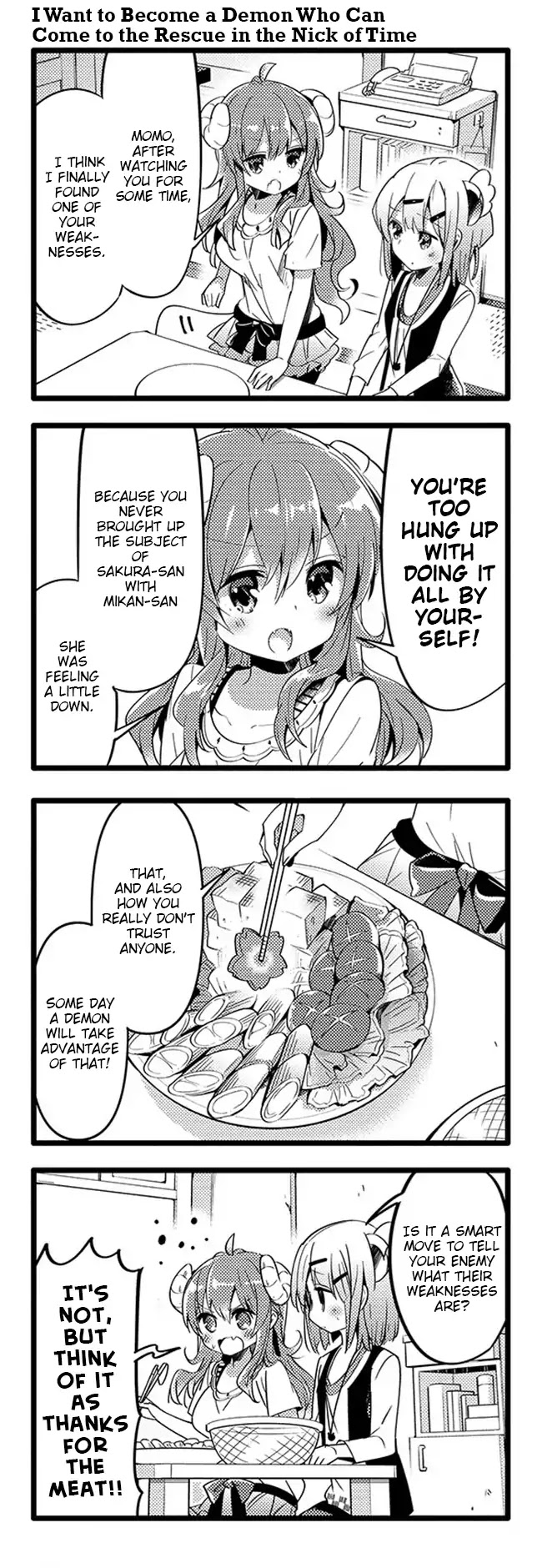 Machikado Mazoku Chapter 29 page 9 - Chapter 29