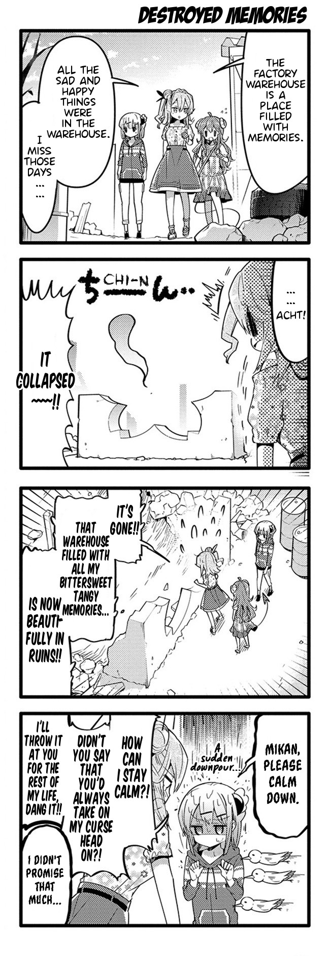 Machikado Mazoku Chapter 30 page 10 - Chapter 30: Ruins Search!! Problemed Mikan and Excited Demon