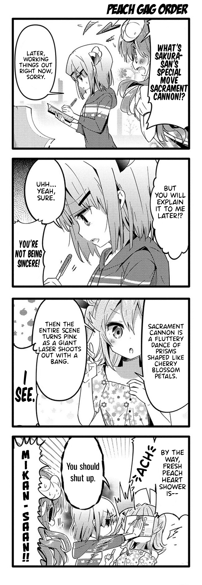 Machikado Mazoku Chapter 30 page 14 - Chapter 30: Ruins Search!! Problemed Mikan and Excited Demon