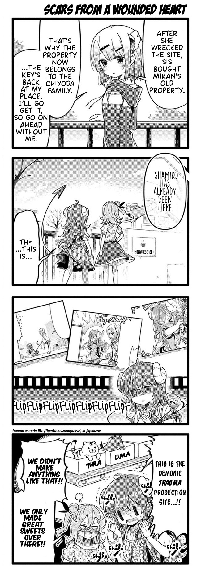 Machikado Mazoku Chapter 30 page 2 - Chapter 30: Ruins Search!! Problemed Mikan and Excited Demon