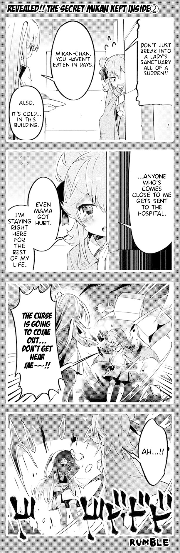 Machikado Mazoku Chapter 30 page 7 - Chapter 30: Ruins Search!! Problemed Mikan and Excited Demon