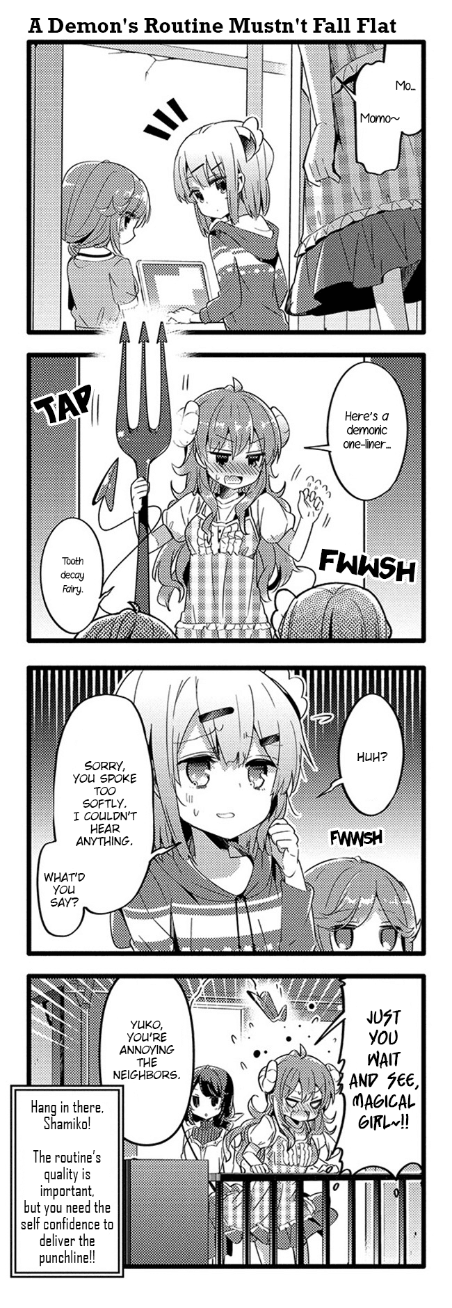 Machikado Mazoku Chapter 31 page 15 - Chapter 31: Transmitting Trade Secrets?! Demon's New Weapon!