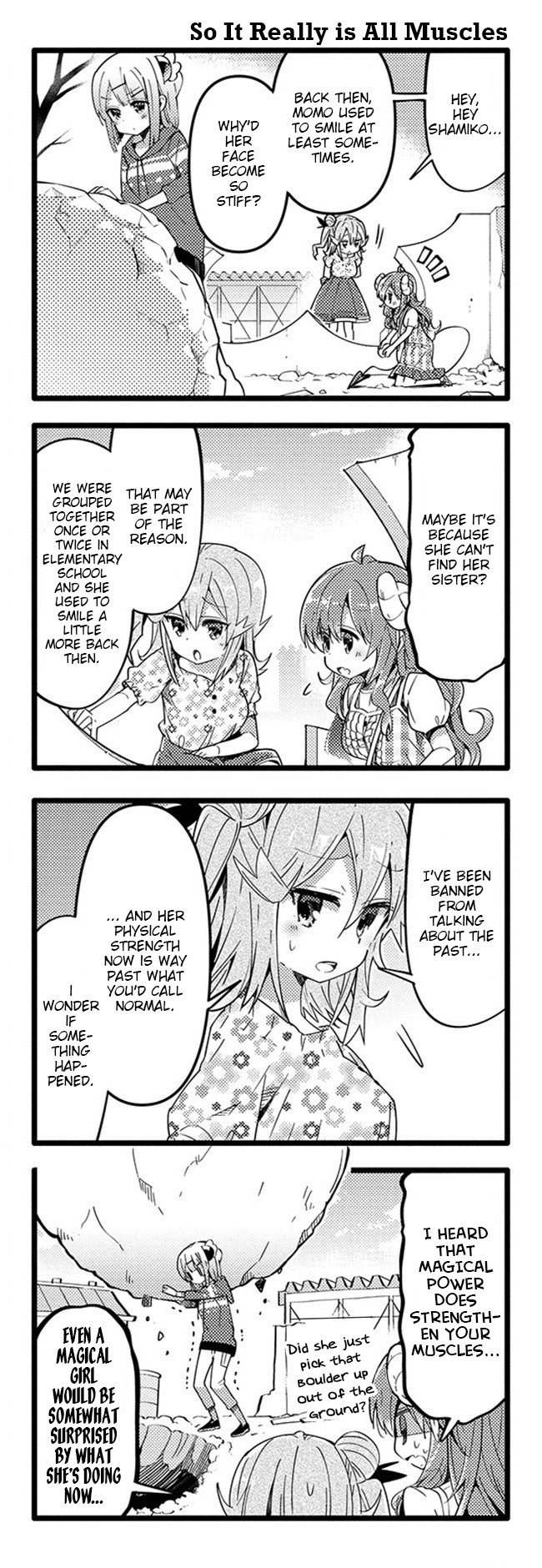 Machikado Mazoku Chapter 31 page 2 - Chapter 31: Transmitting Trade Secrets?! Demon's New Weapon!