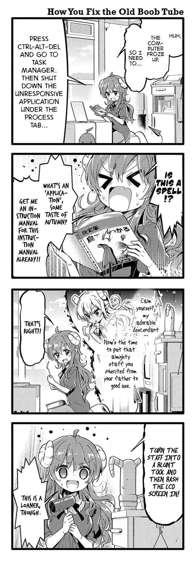 Machikado Mazoku Chapter 32 page 8 - Chapter 32: The Net's Darkness!? Hacking Momo's Feelings!