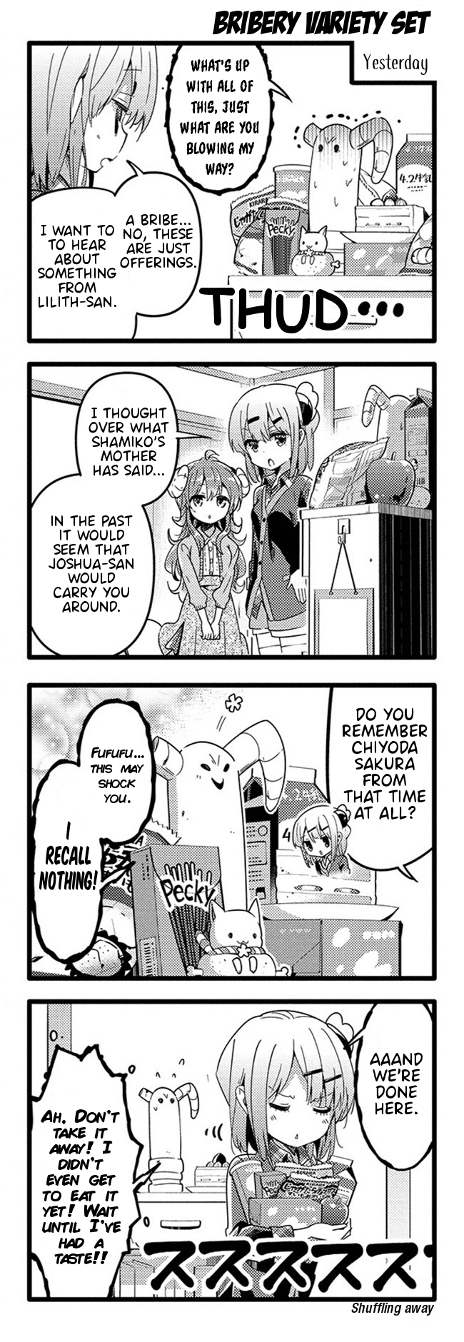 Machikado Mazoku Chapter 33 page 2 - Chapter 33: The Witch of Darkness Returns! Steam From Hell!
