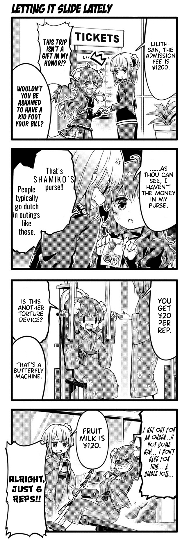 Machikado Mazoku Chapter 33 page 9 - Chapter 33: The Witch of Darkness Returns! Steam From Hell!