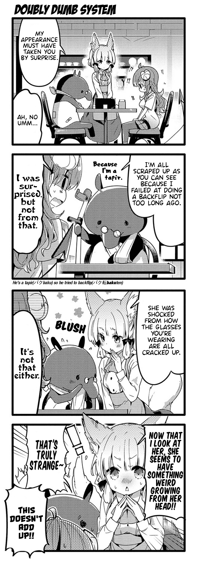 Machikado Mazoku Chapter 34 page 7 - Chapter 34: New Species Found! Neighborhood Cafe is a Demon's Den!