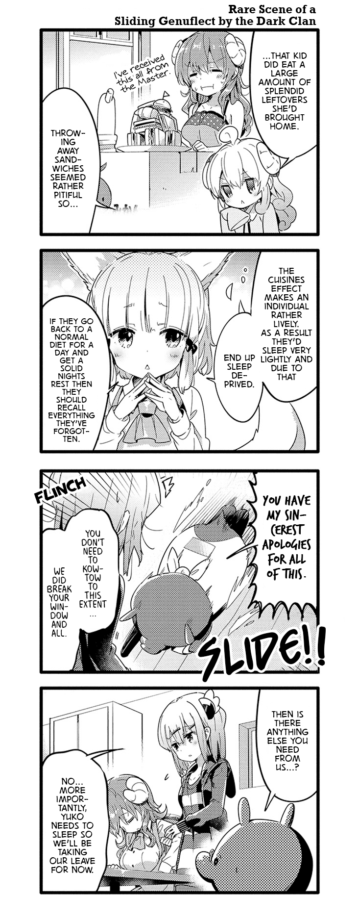 Machikado Mazoku Chapter 35 page 14 - Chapter 35: Raid! Momo's Rescue Shamiko Operation!