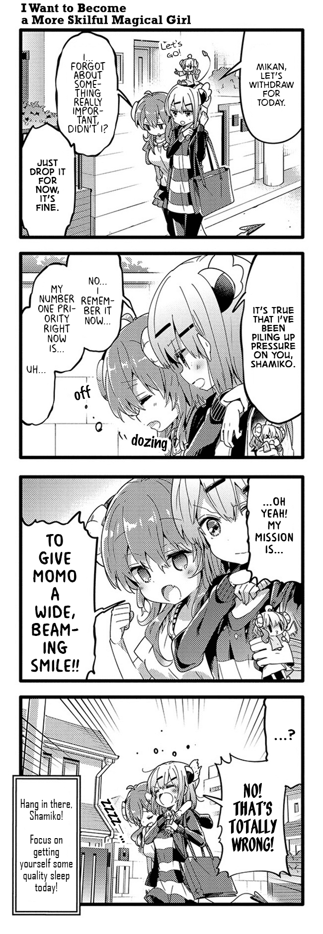 Machikado Mazoku Chapter 35 page 15 - Chapter 35: Raid! Momo's Rescue Shamiko Operation!