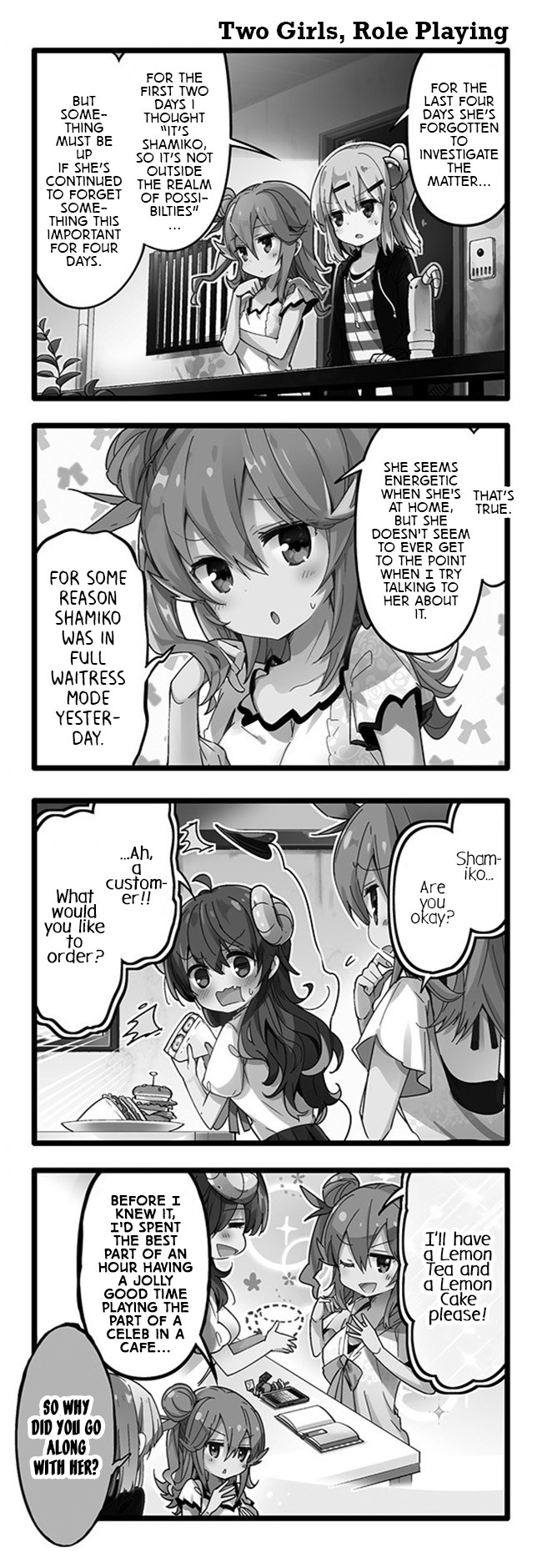 Machikado Mazoku Chapter 35 page 2 - Chapter 35: Raid! Momo's Rescue Shamiko Operation!