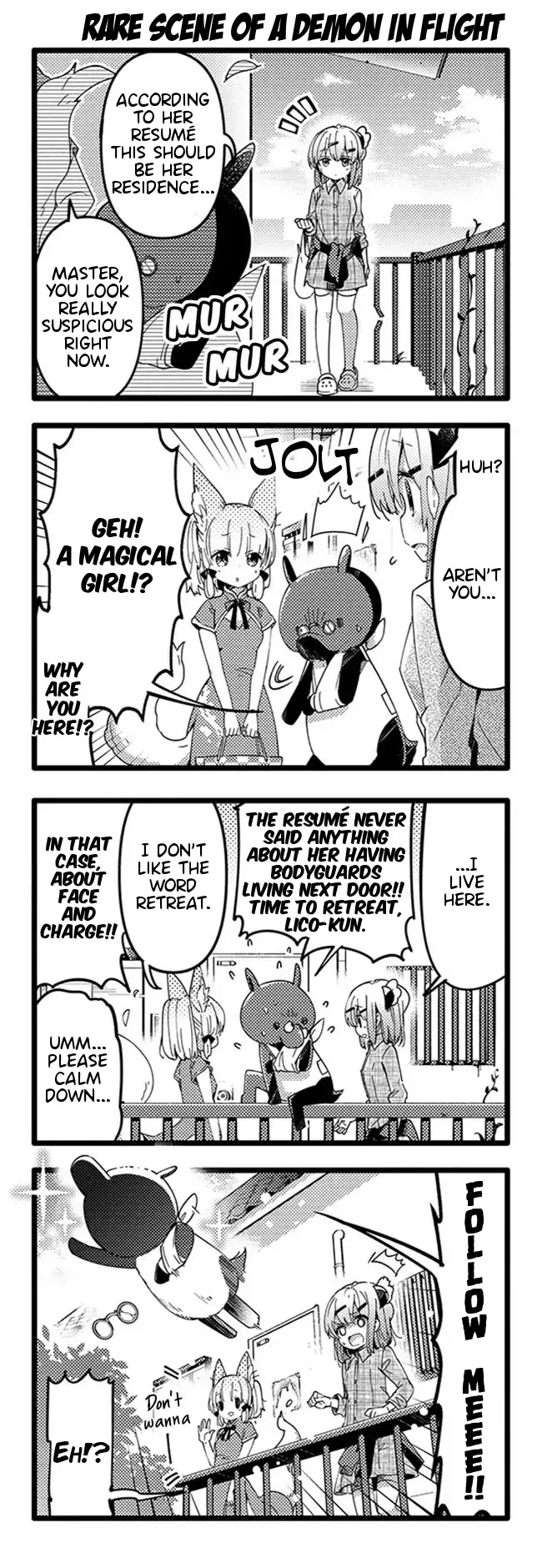 Machikado Mazoku Chapter 36 page 2 - Chapter 36
