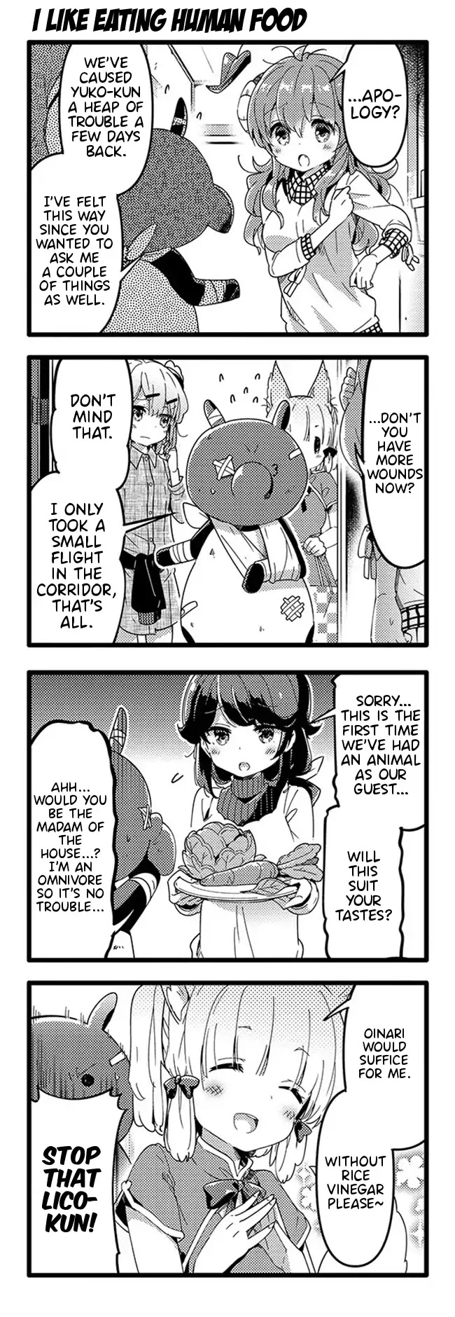 Machikado Mazoku Chapter 36 page 3 - Chapter 36
