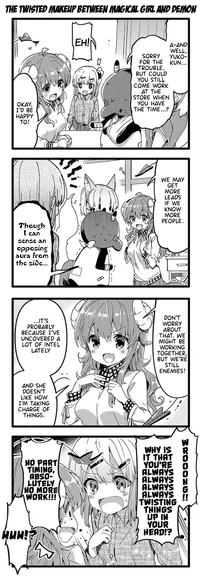 Machikado Mazoku Chapter 36 page 8 - Chapter 36
