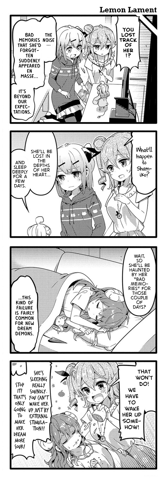 Machikado Mazoku Chapter 37 page 10 - Chapter 37: Demon Awakening! Cut Open Your Own Path!