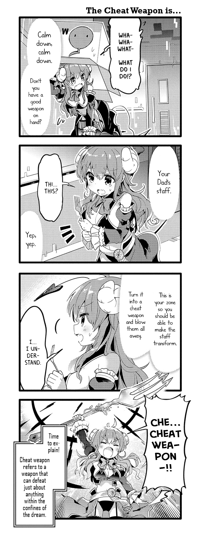 Machikado Mazoku Chapter 37 page 12 - Chapter 37: Demon Awakening! Cut Open Your Own Path!