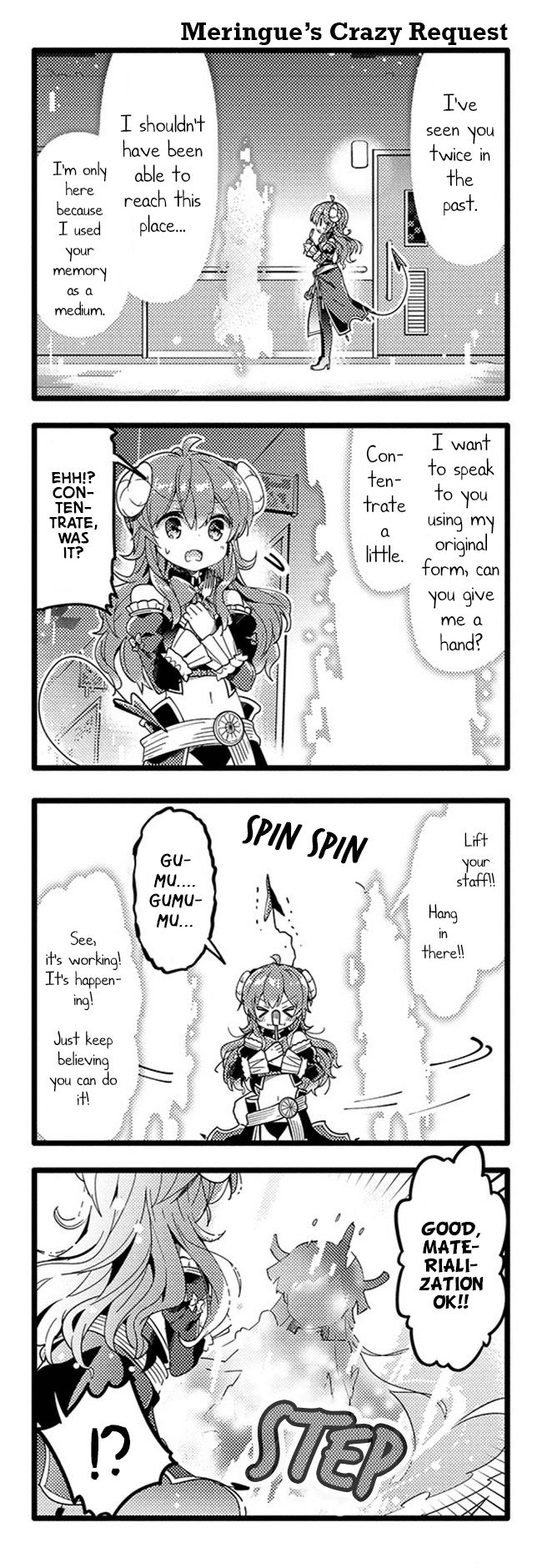 Machikado Mazoku Chapter 37 page 14 - Chapter 37: Demon Awakening! Cut Open Your Own Path!