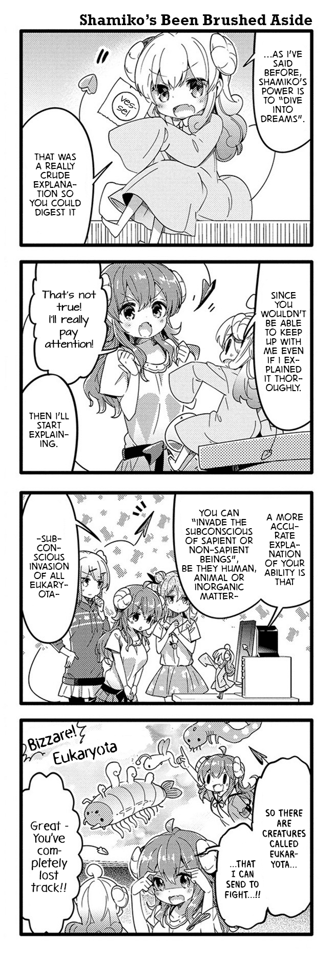 Machikado Mazoku Chapter 37 page 2 - Chapter 37: Demon Awakening! Cut Open Your Own Path!