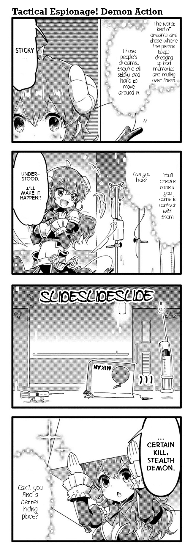 Machikado Mazoku Chapter 37 page 7 - Chapter 37: Demon Awakening! Cut Open Your Own Path!