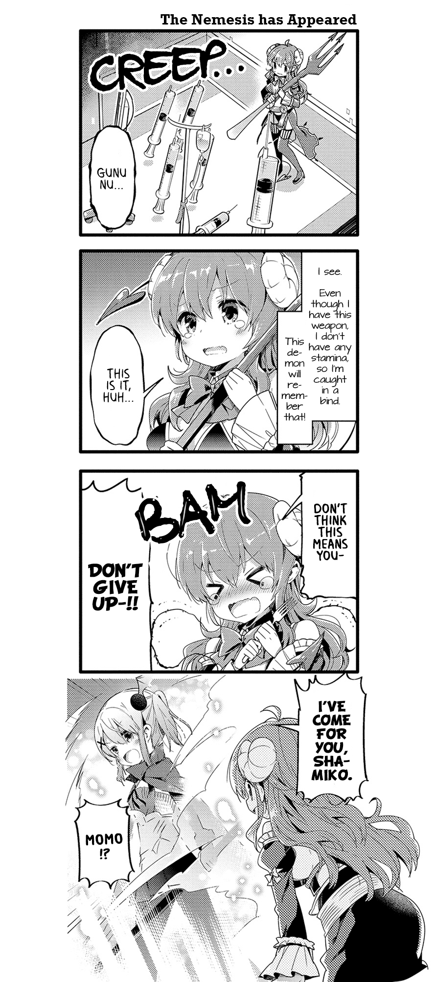 Machikado Mazoku Chapter 38 page 12 - Chapter 38: Secrets of 10 Years Ago! Memories Shaped Like Petals