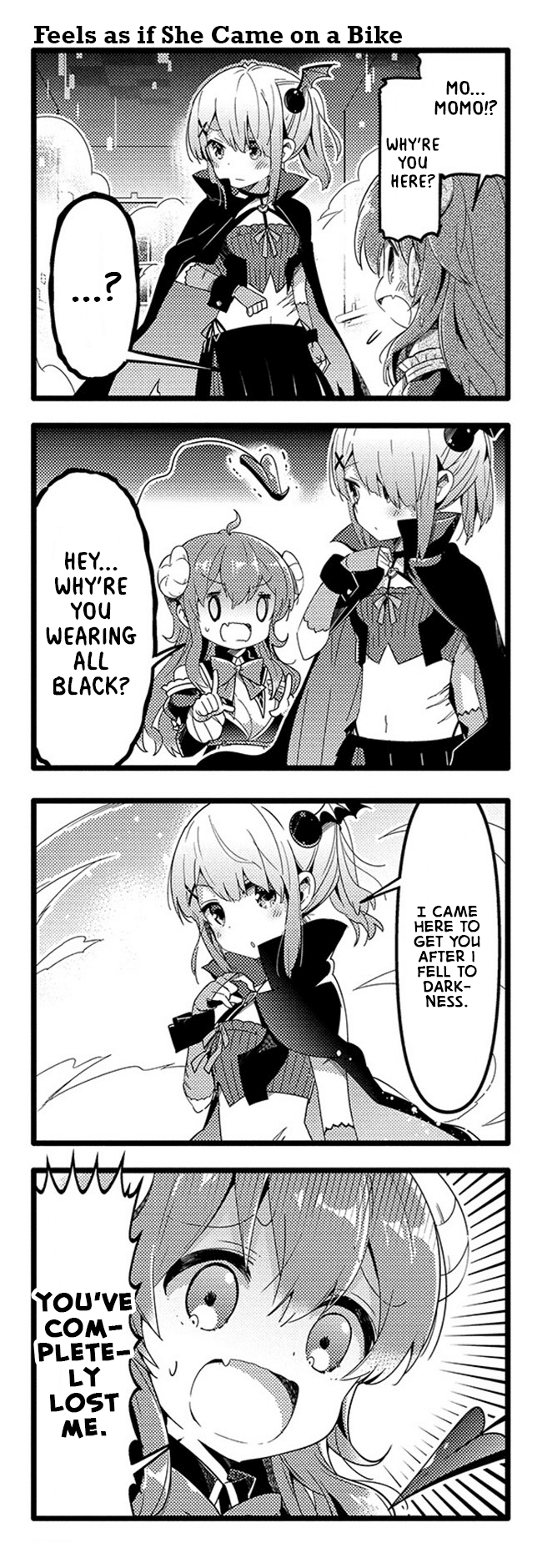 Machikado Mazoku Chapter 38 page 13 - Chapter 38: Secrets of 10 Years Ago! Memories Shaped Like Petals