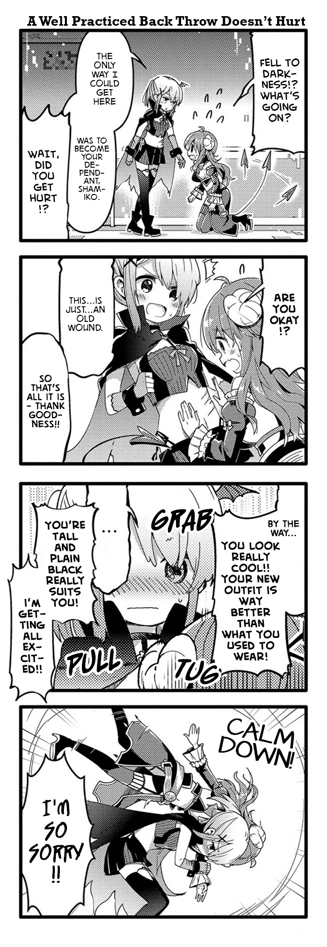 Machikado Mazoku Chapter 38 page 14 - Chapter 38: Secrets of 10 Years Ago! Memories Shaped Like Petals