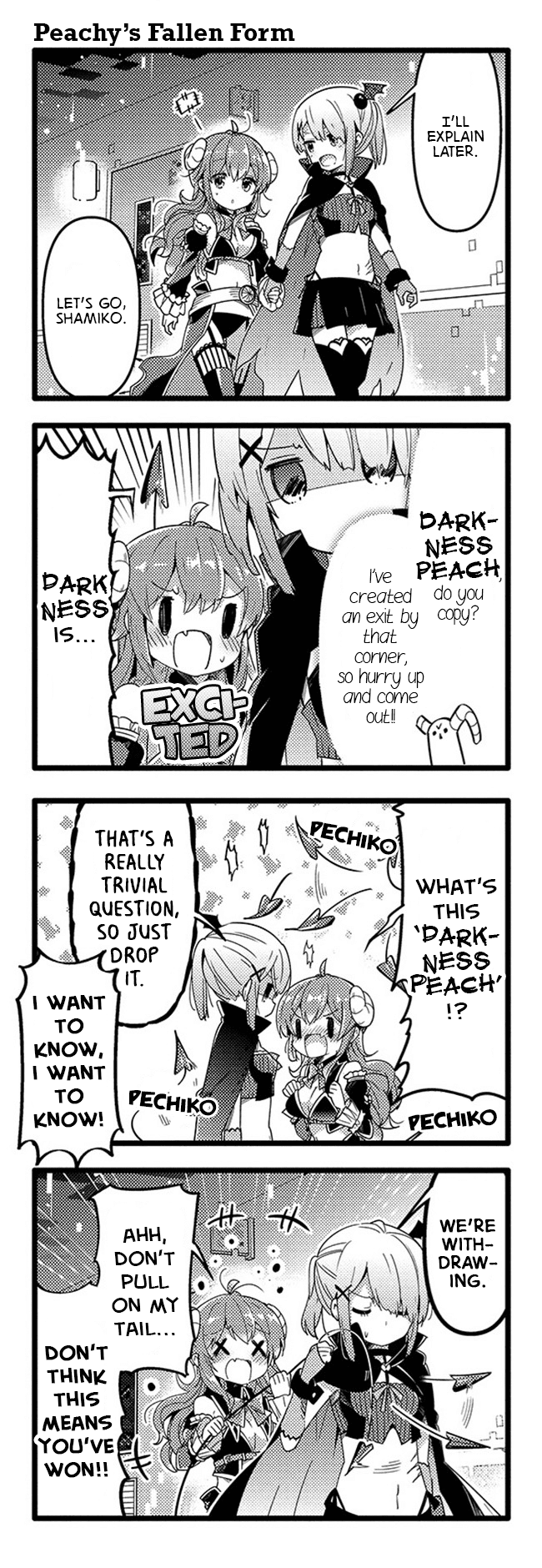 Machikado Mazoku Chapter 38 page 15 - Chapter 38: Secrets of 10 Years Ago! Memories Shaped Like Petals