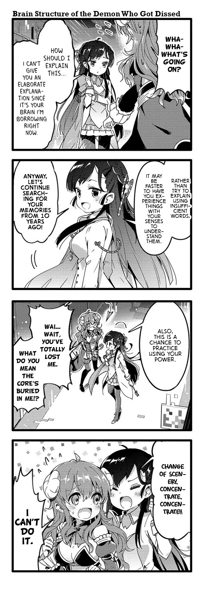 Machikado Mazoku Chapter 38 page 5 - Chapter 38: Secrets of 10 Years Ago! Memories Shaped Like Petals