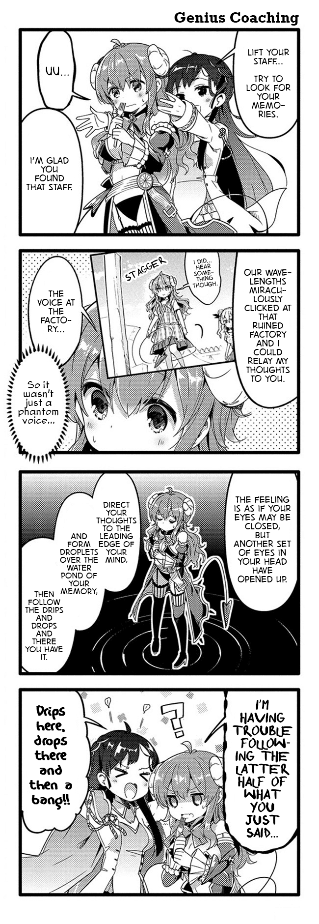 Machikado Mazoku Chapter 38 page 6 - Chapter 38: Secrets of 10 Years Ago! Memories Shaped Like Petals