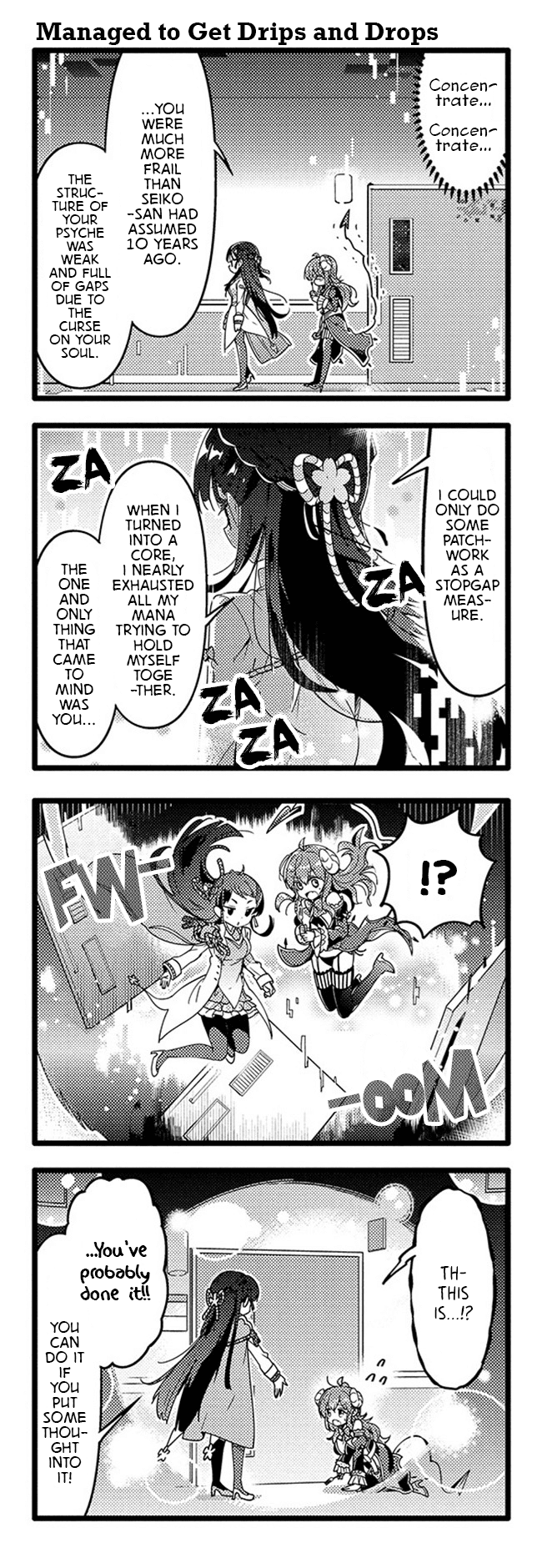 Machikado Mazoku Chapter 38 page 7 - Chapter 38: Secrets of 10 Years Ago! Memories Shaped Like Petals