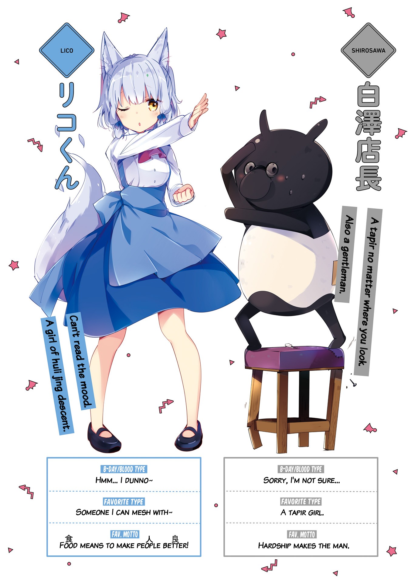 Machikado Mazoku Chapter 39.9 page 5 - Chapter 39.9: Volume 4 Introduction