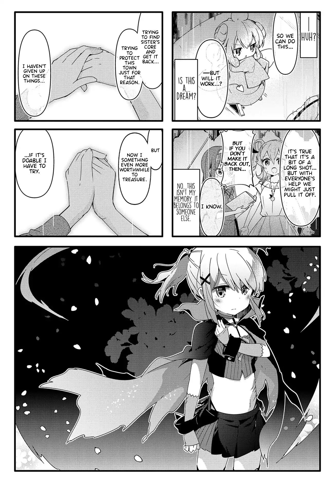 Machikado Mazoku Chapter 39 page 1 - Chapter 39
