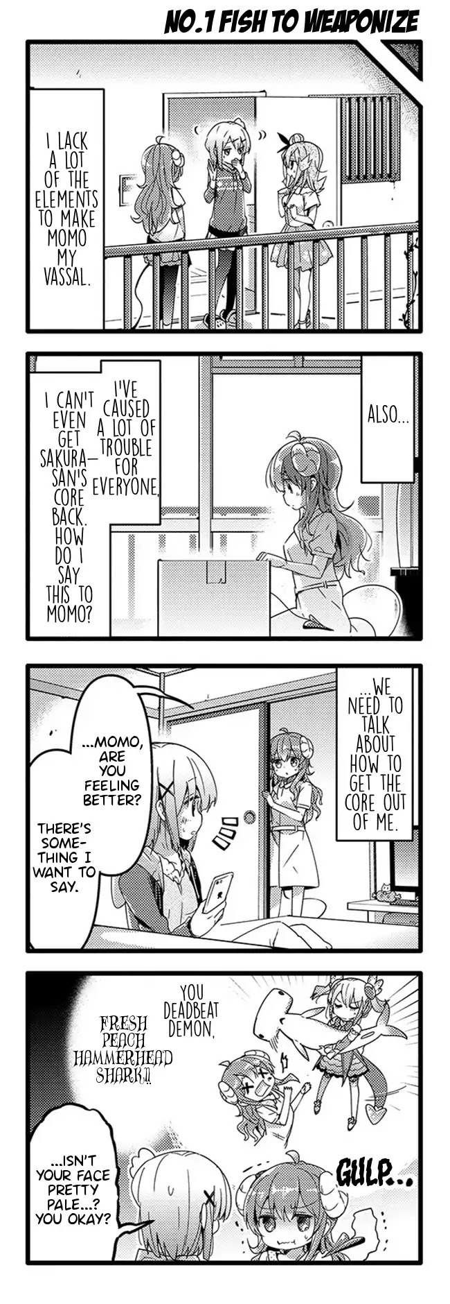 Machikado Mazoku Chapter 39 page 10 - Chapter 39