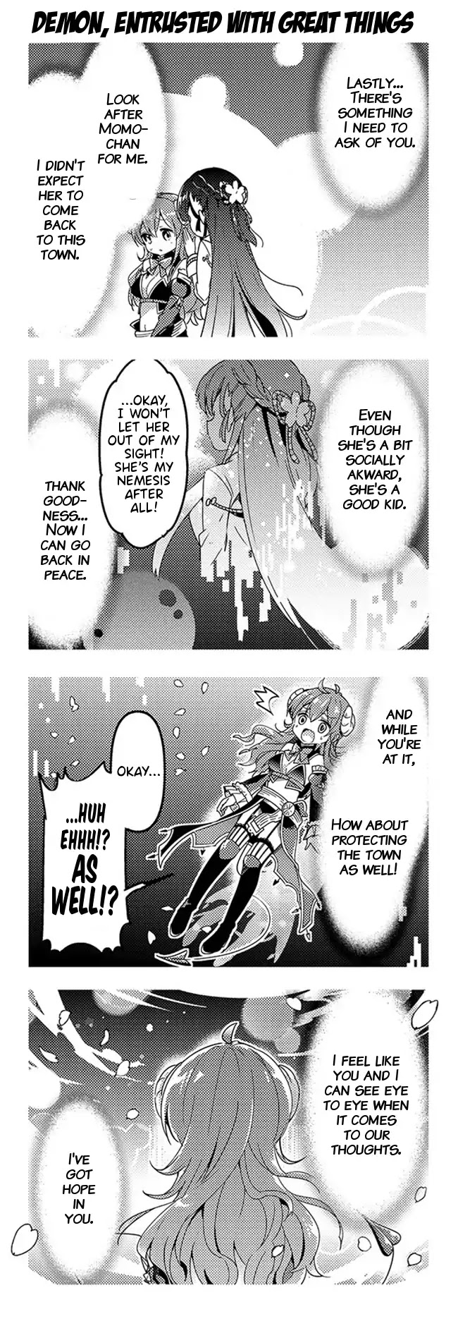 Machikado Mazoku Chapter 39 page 15 - Chapter 39
