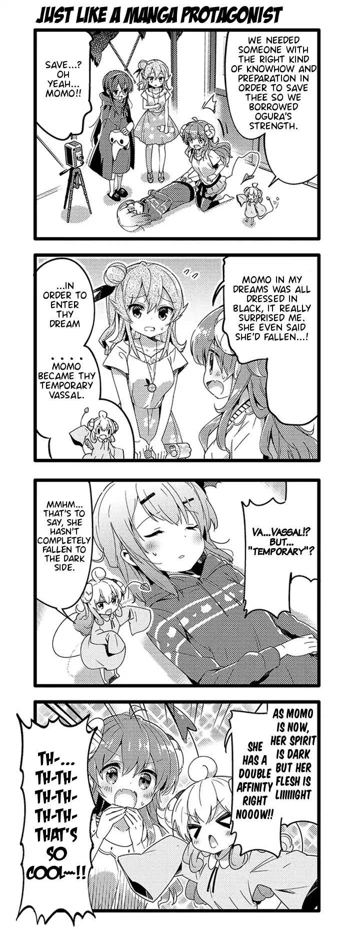 Machikado Mazoku Chapter 39 page 3 - Chapter 39