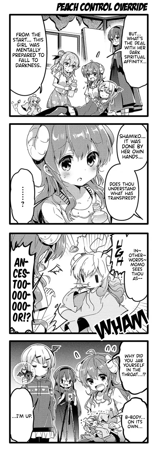 Machikado Mazoku Chapter 39 page 4 - Chapter 39