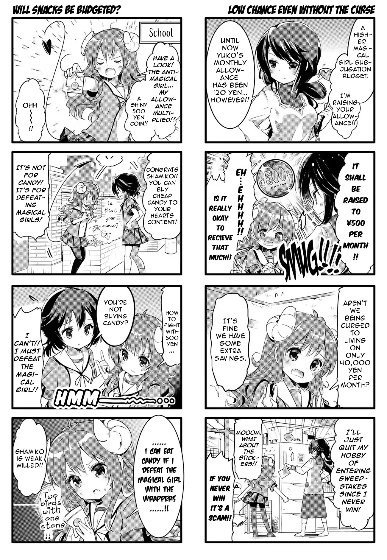 Machikado Mazoku Chapter 4 page 2 - Chapter 4