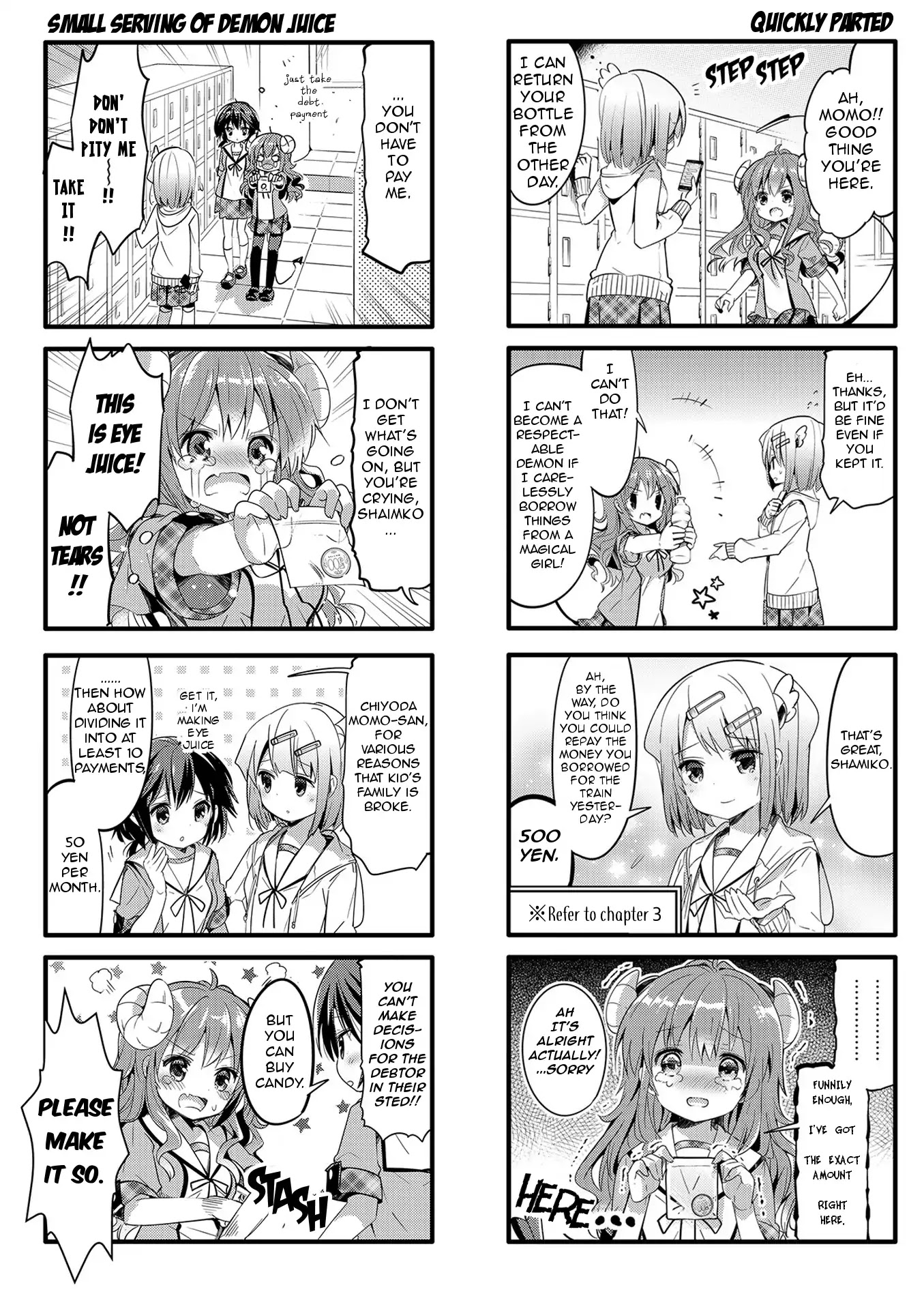 Machikado Mazoku Chapter 4 page 3 - Chapter 4
