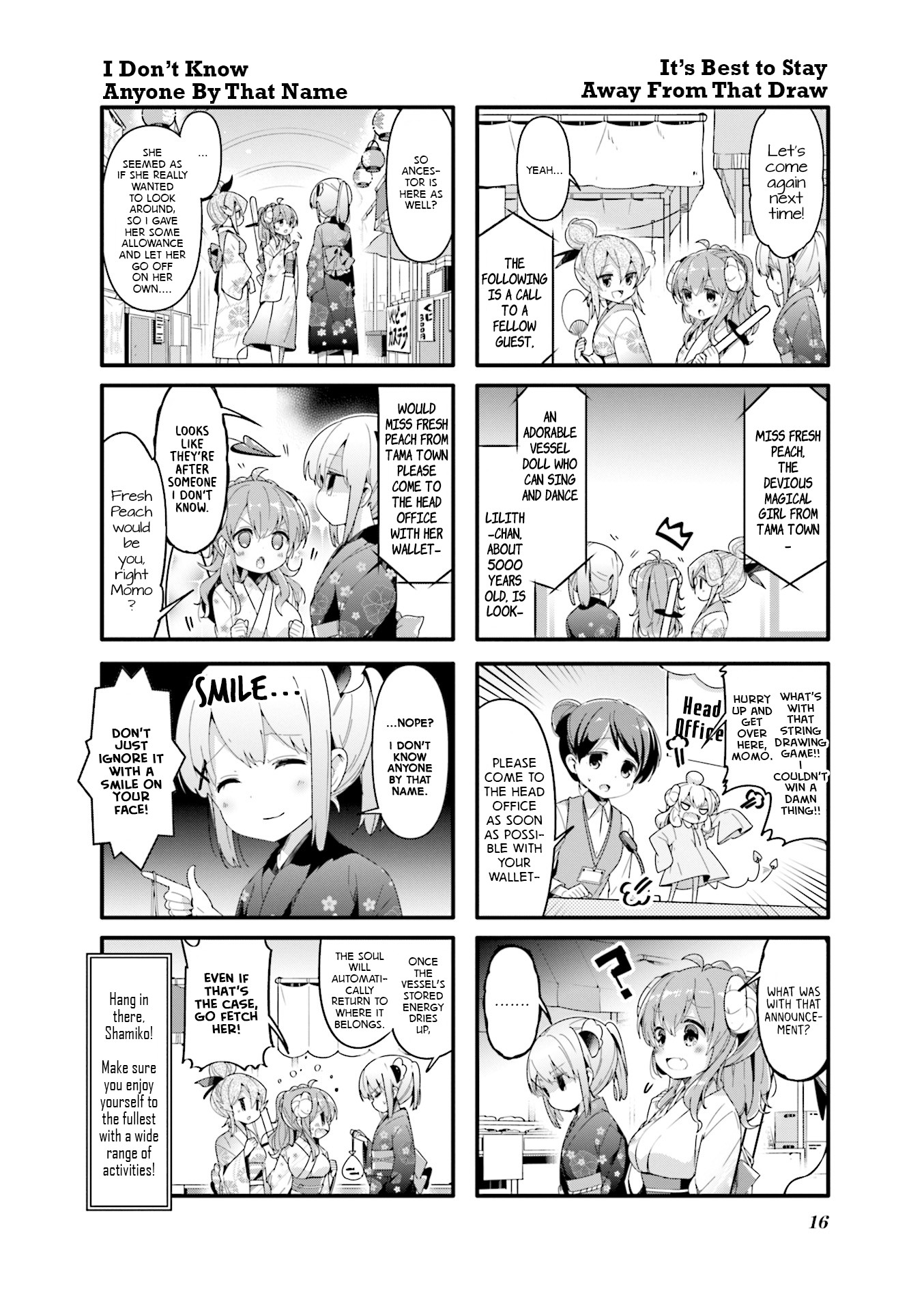 Machikado Mazoku Chapter 40 page 8 - Chapter 40: A Short Holiday!! Demon's Summer Festival