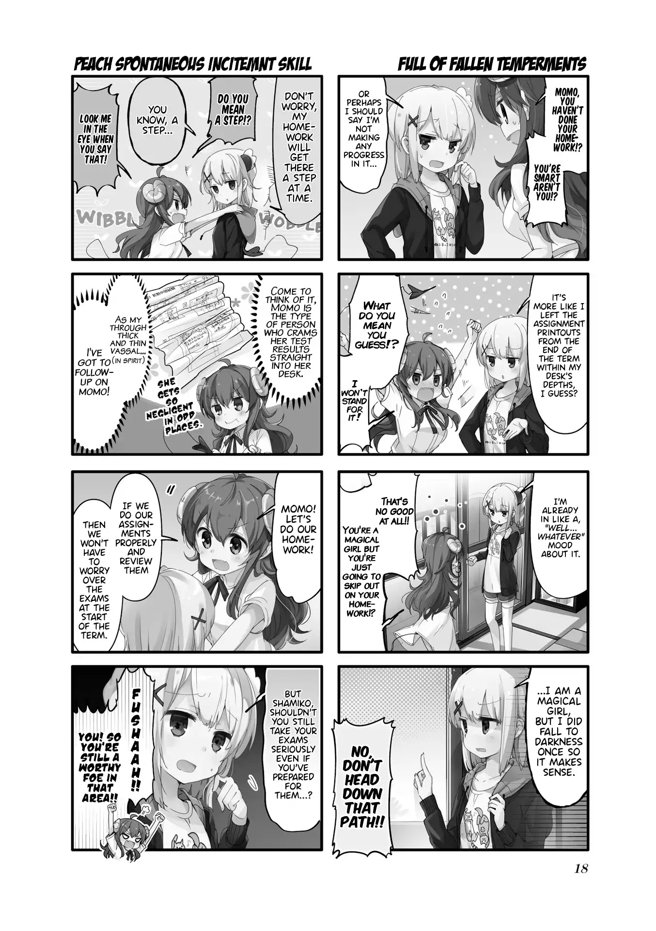 Machikado Mazoku Chapter 41 page 2 - Chapter 41