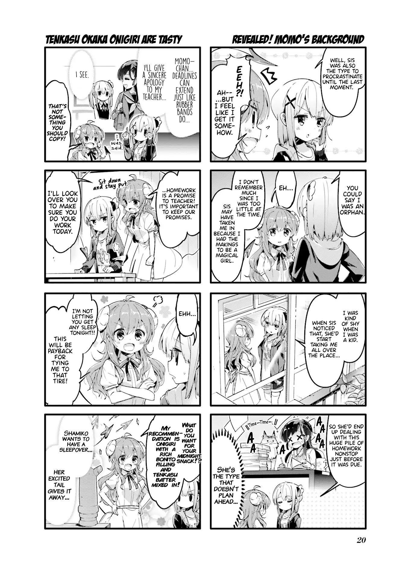 Machikado Mazoku Chapter 41 page 4 - Chapter 41