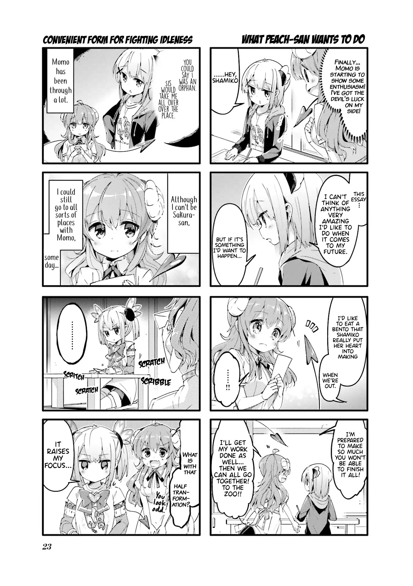 Machikado Mazoku Chapter 41 page 7 - Chapter 41