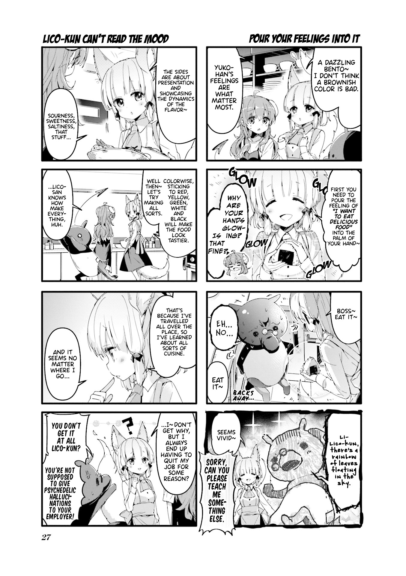 Machikado Mazoku Chapter 42 page 3 - Chapter 42: Win Her Over With Food! Secret Demon Recipe!!