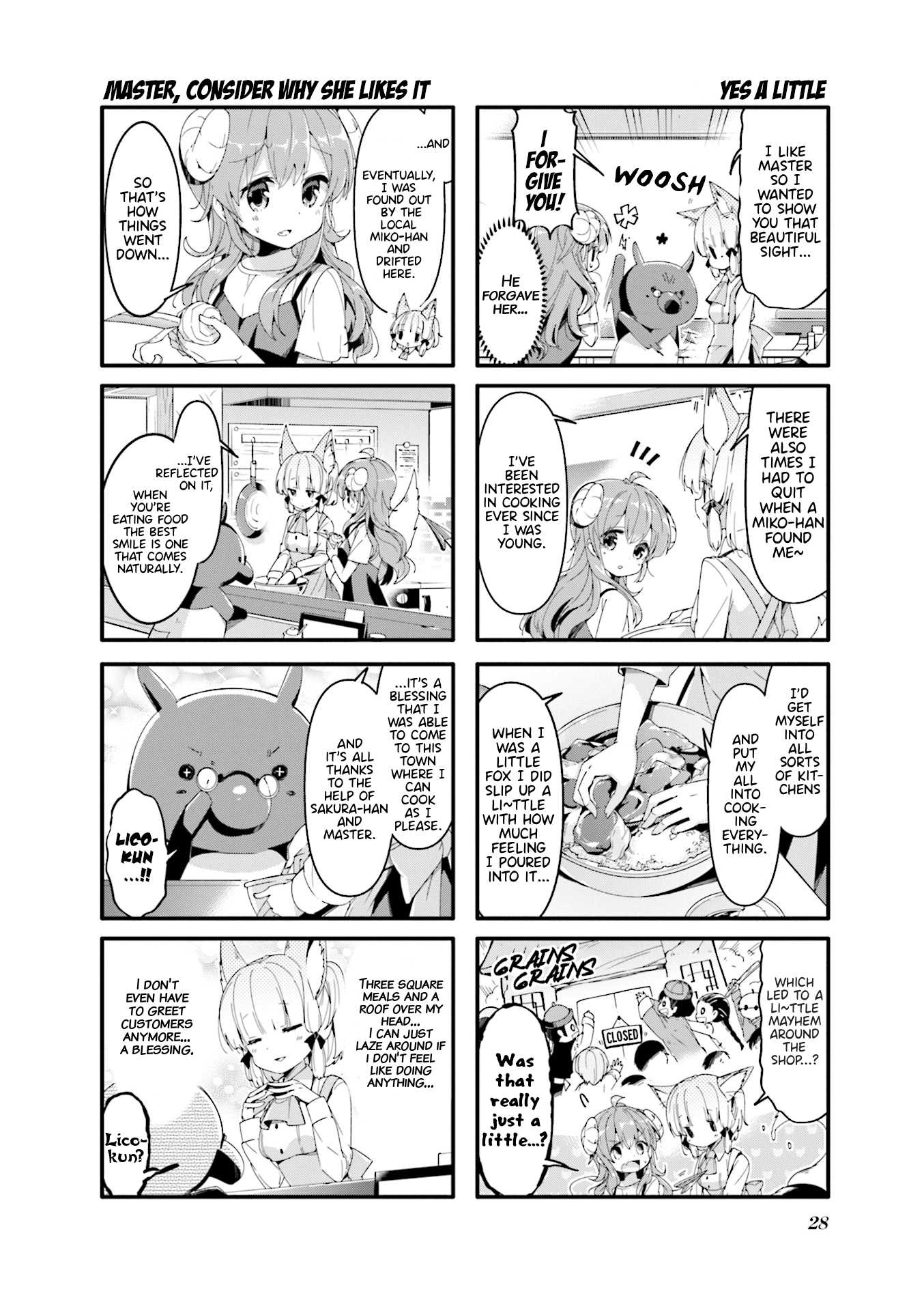 Machikado Mazoku Chapter 42 page 4 - Chapter 42: Win Her Over With Food! Secret Demon Recipe!!