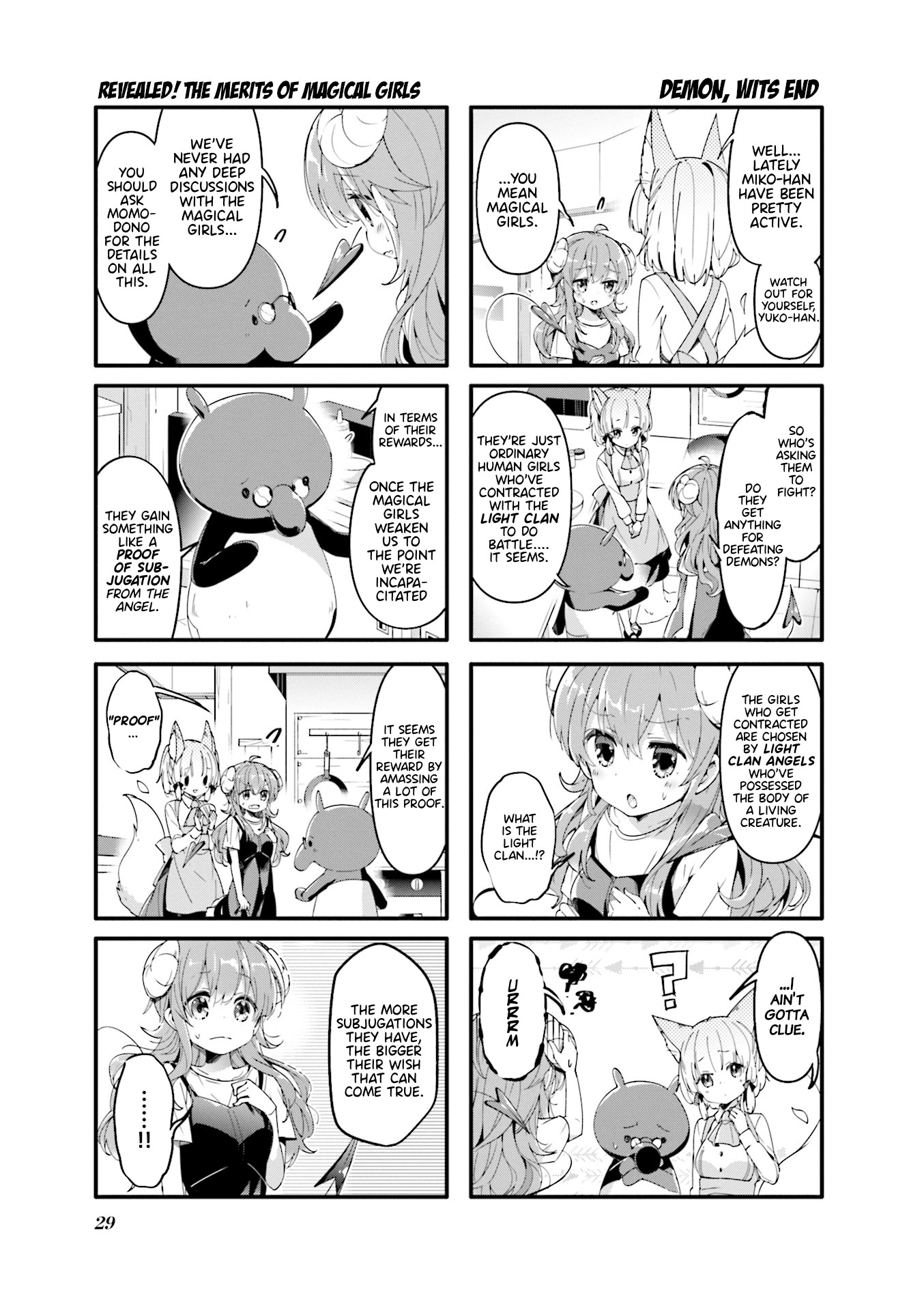 Machikado Mazoku Chapter 42 page 5 - Chapter 42: Win Her Over With Food! Secret Demon Recipe!!