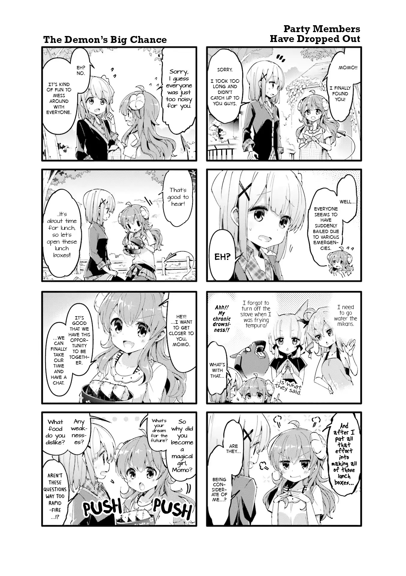 Machikado Mazoku Chapter 43 page 5 - Chapter 43