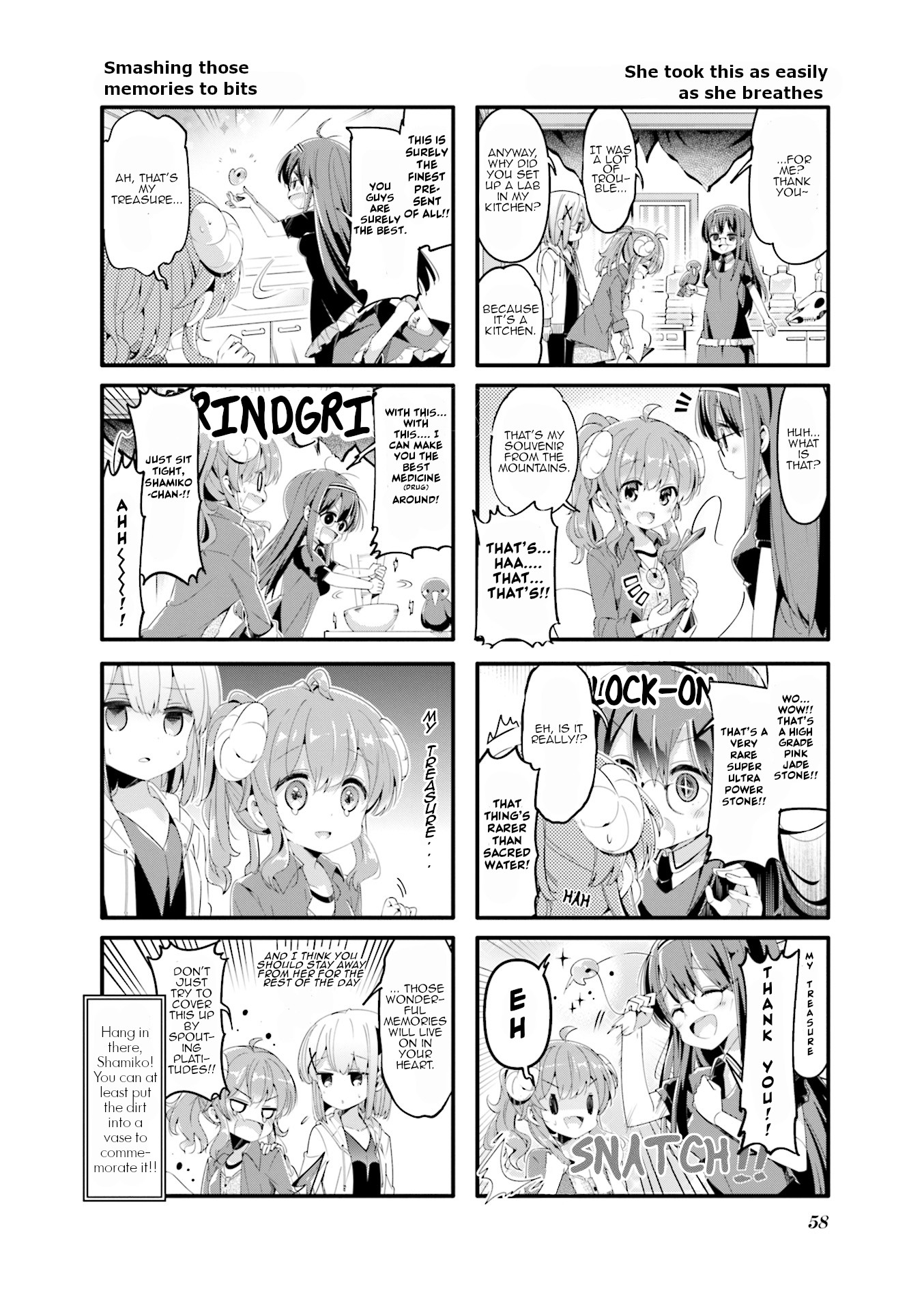 Machikado Mazoku Chapter 45 page 8 - Chapter 45: Mother Nature! Sakura Chiyoda's Spring