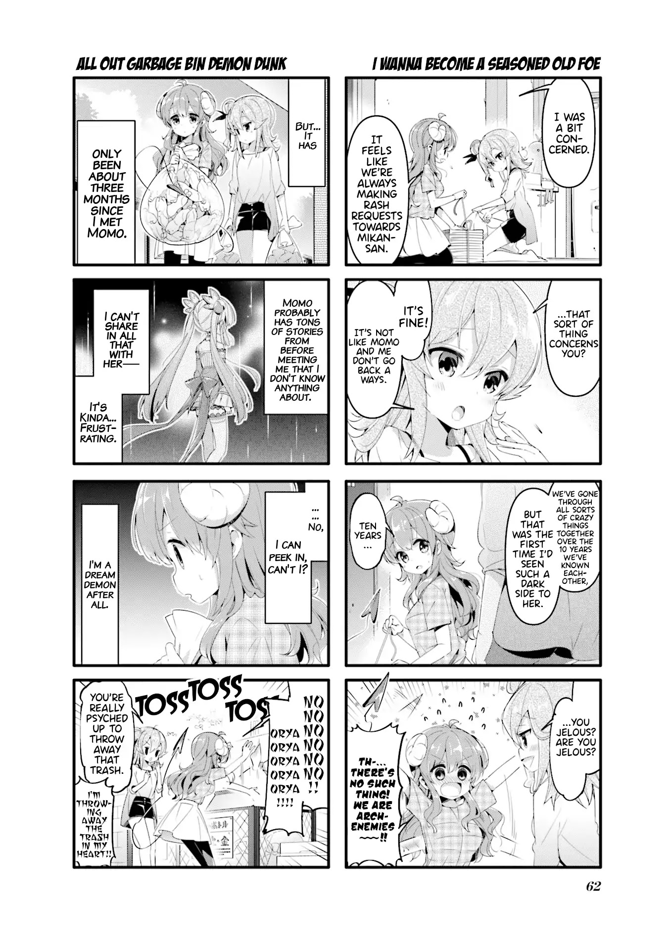 Machikado Mazoku Chapter 46 page 4 - Chapter 46