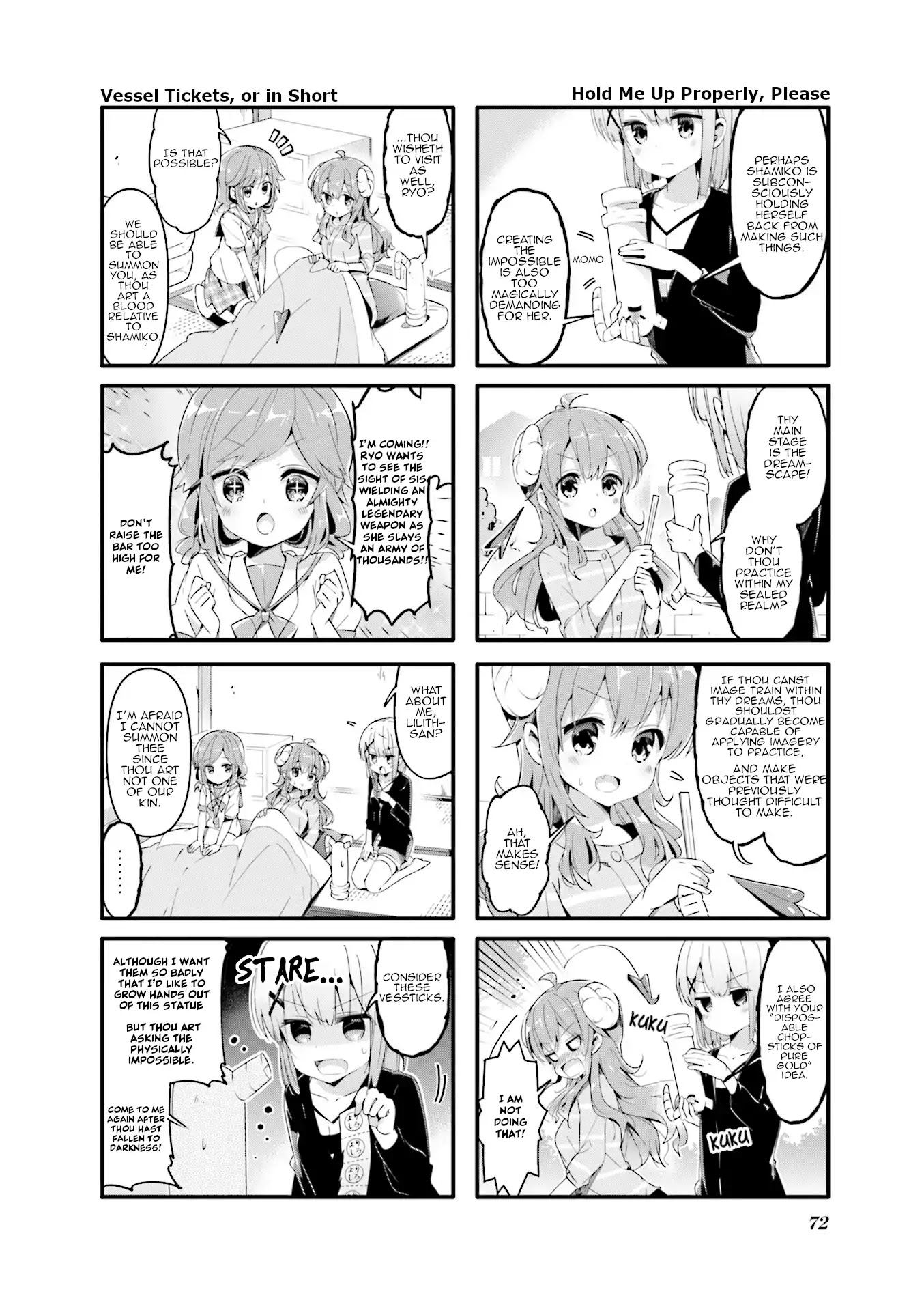 Machikado Mazoku Chapter 47 page 4 - Chapter 47