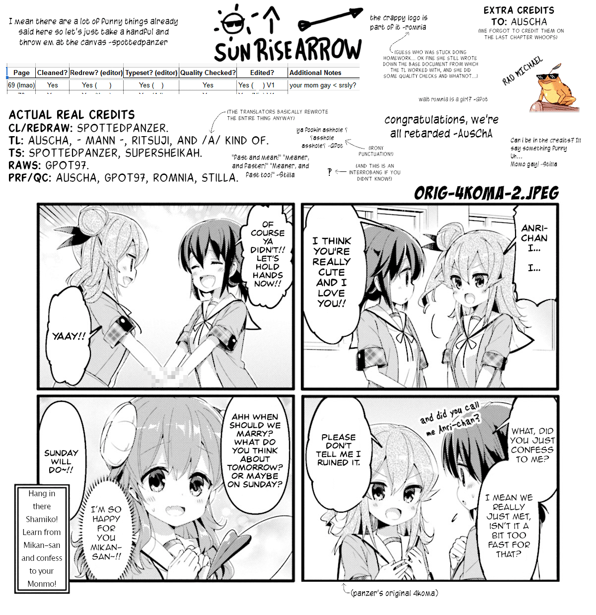 Machikado Mazoku Chapter 48 page 9 - Chapter 48: A New School Term! The Magical Girl’s New Role!