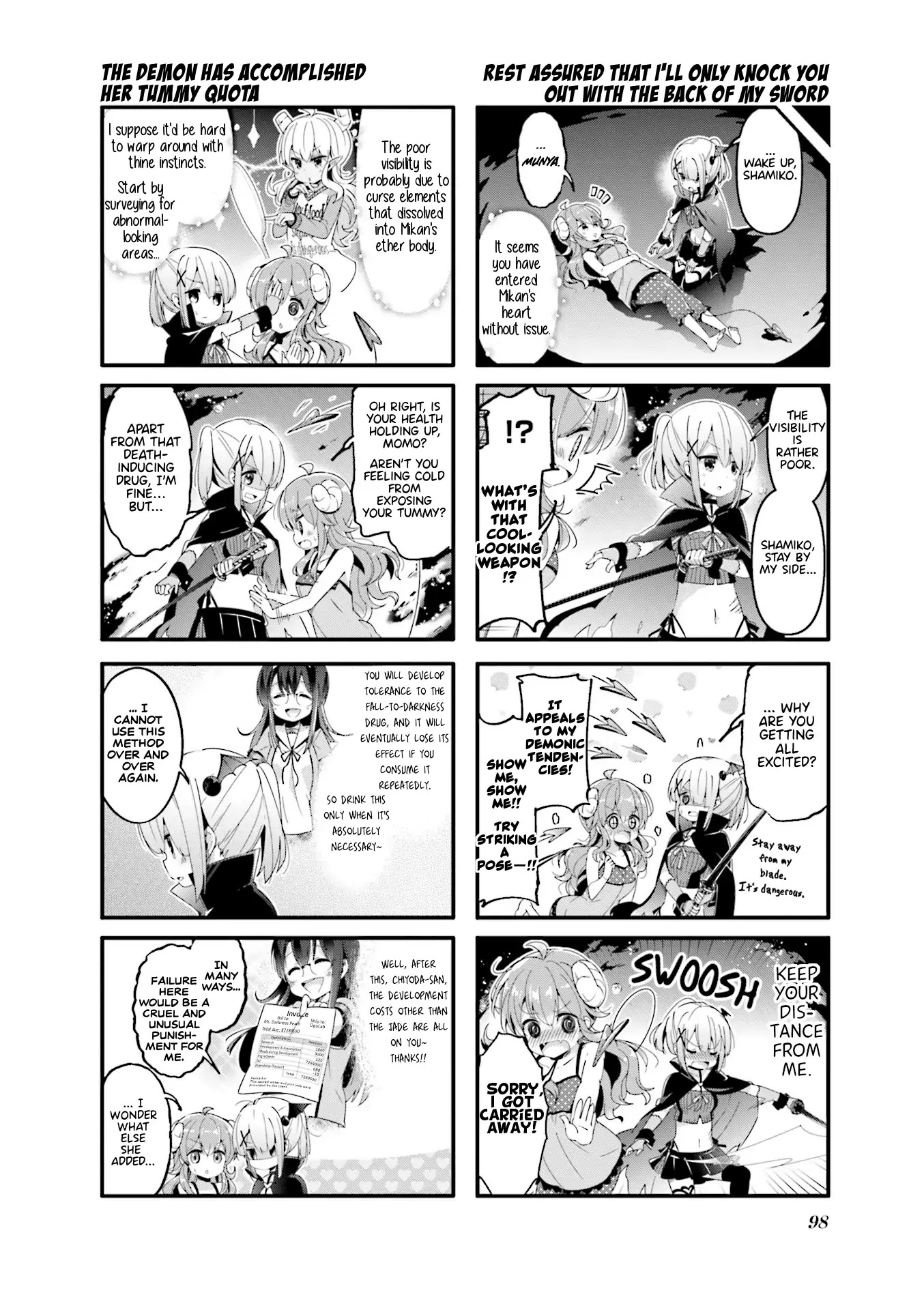 Machikado Mazoku Chapter 50 page 4 - Chapter 50